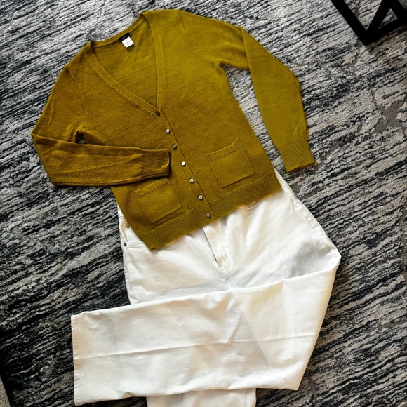 J. Crew Sweaters - J. Crew Alpaca/Wool Mustard Knit Sweater